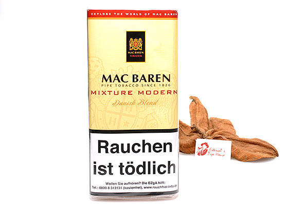 Mac Baren Mixture Modern Danish Blend Pfeifentabak 50g Pouch Mac Baren Mixture Modern Danish Blend Pfeifentabak 50g Pouch